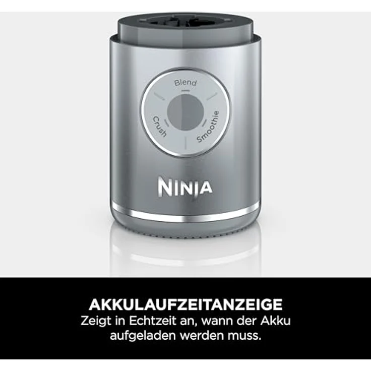 NINJA Blast Max kabelloser Mixer - Silber BC251EUSL, Standmixer mit PowerBlast-Technologie und Auto-iQ-Programmen – Bild 11