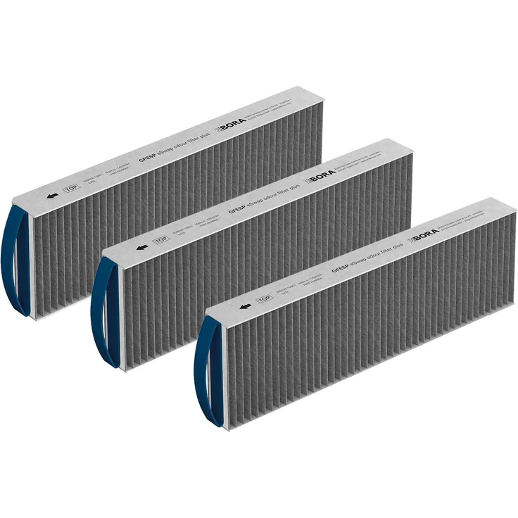 Bora GFESP eSwap Geruchsfilter Plus, 3 Stück Aktivkohlefilter für effektive Geruchsneutralisation, passend für Bora X Pure und M Pure Kochfeldabzüge