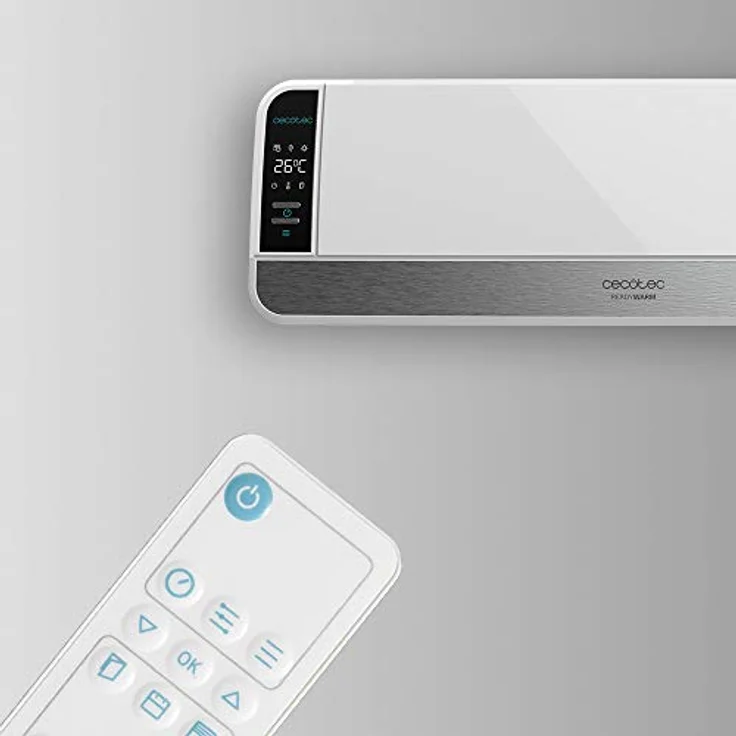 Cecotec Keramisches Wandheizgerät ReadyWarm 5250 Swing Box Ceramic. 2000 W, LED-Bildschirm, Timer und Fernbedienung,Überhitzungsschutz Overprotect System, Betriebsanzeiger, 20 m2 – Bild 5