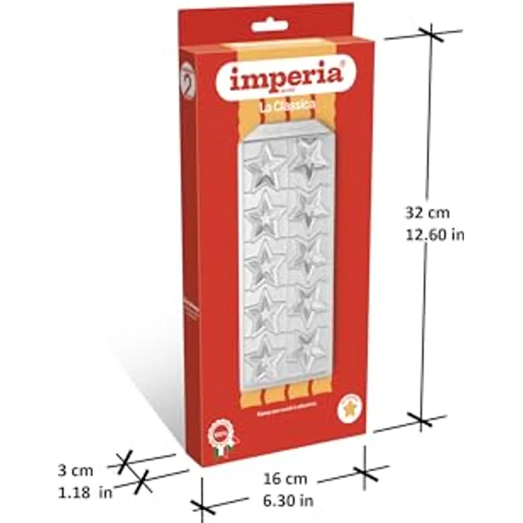 Imperia RAVIOLAMP 10 STELLINE, Ravioliformer für Ravioli, Tortelli und Tortellini, kompatibel mit Imperia-Nudelmaschinen – Bild 5