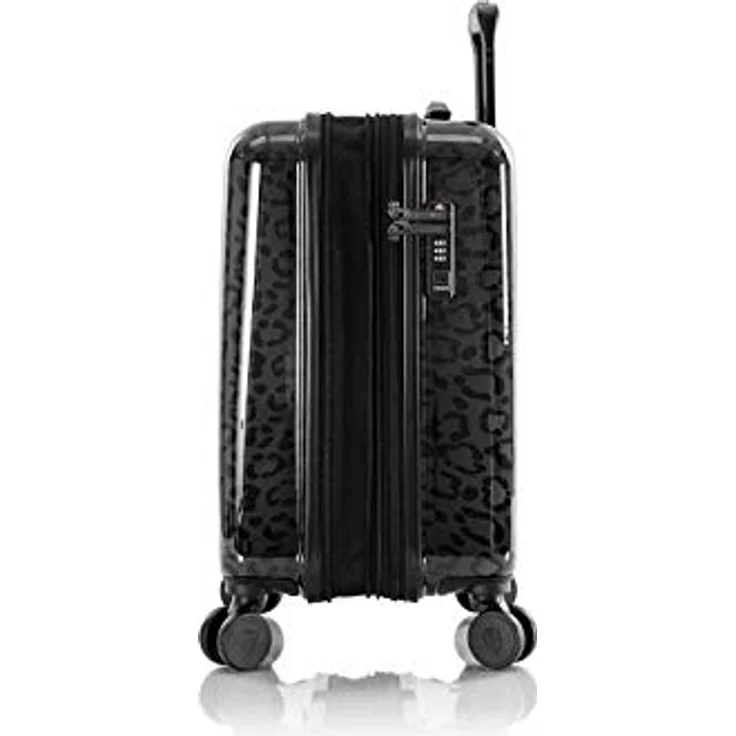 Heys Black Leopard - 4-Rollen-Kabinentrolley S 53 cm erw. Black Leopard – Bild 3