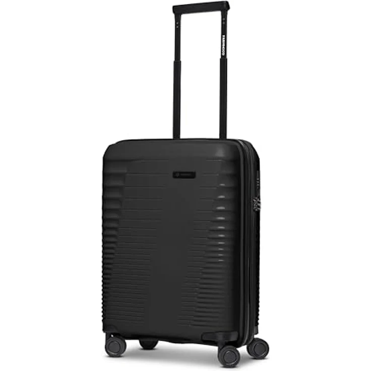 Farmhood Eco Edition Hartschalen Kabinen-Koffer nachhaltig | Kleiner Cabin-Trolley 40 x 22 x 55 cm mit Dehnfalte von 44 auf 50 Liter erweiterbar | Ultra-leicht nur 2,61 Kg – Bild 1