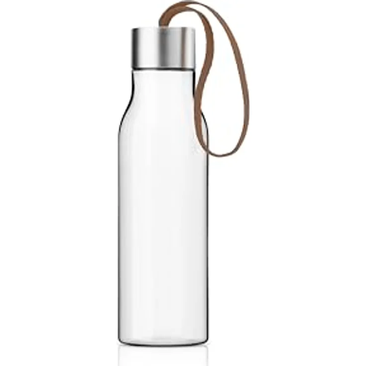 Eva Solo Trinkflasche To Go, 0.5 Liter, Edelstahl-Kunststoff, Mocca, spülmaschinengeeignet, 100% dicht – Bild 1
