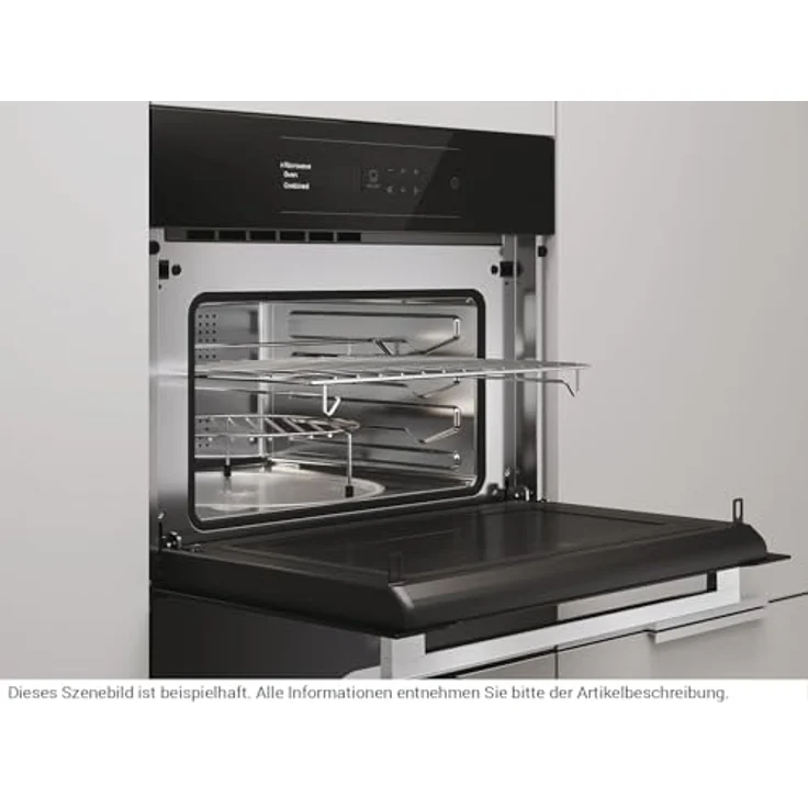 Hoover H-Mikrowelle 500 Combi, 34 L Kombimikrowelle mit 900 W Mikrowellen- und 1500 W Grillleistung, Schwarz – Bild 5