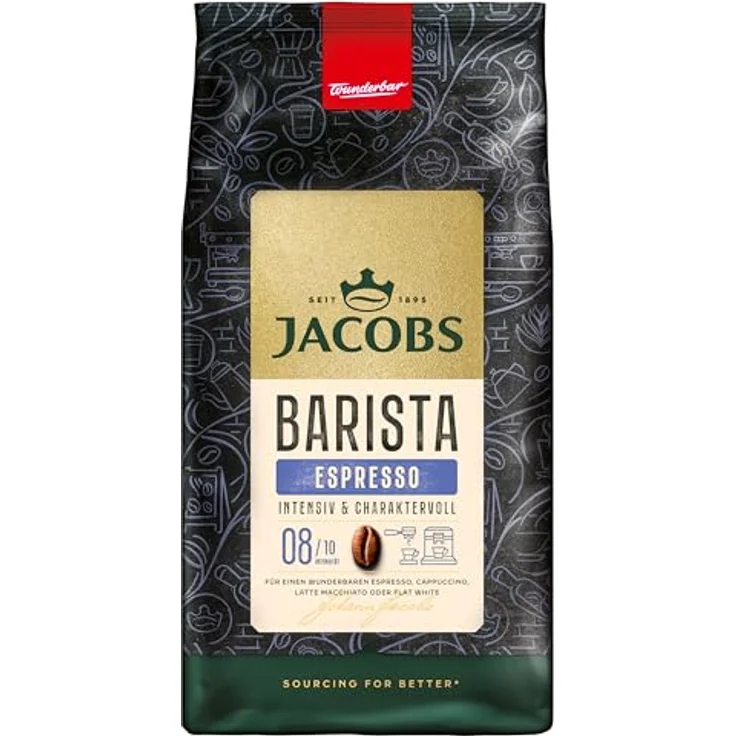 Jacobs Barista Editions Espresso ganze Bohne 1000g – Bild 2