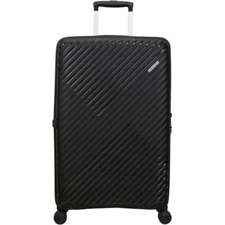 American Tourister Diablast Spinner 78/29 TSA EXP Trolley, Hartschale aus Polypropylen, erweiterbares Volumen von 98 bis 111 Litern, schwarz – Bild 1