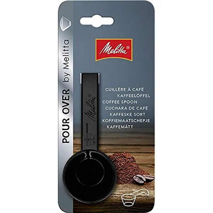 Melitta Kaffeedosierlöffel mit Mengenmarkierungen, Für 8, 10 oder 12 g, Kunststoff, Schwarz - Preisvergleich