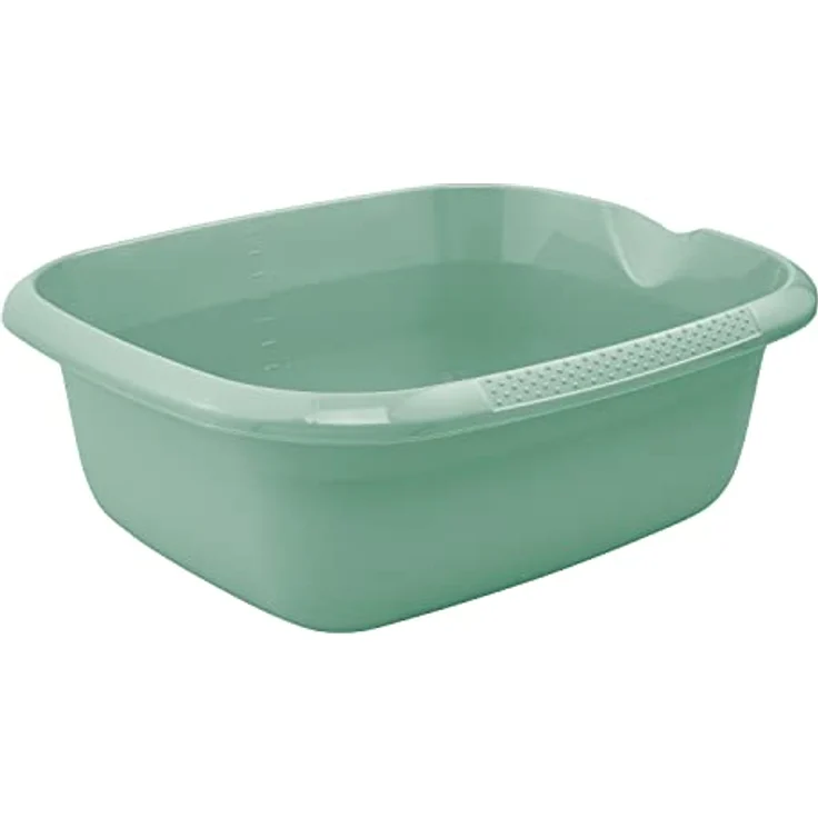 keeeper Universal-Schüssel mit Ausguss, Eckig, 9 l, 38 x 32 cm, Björk, Nordic Green – Bild 2