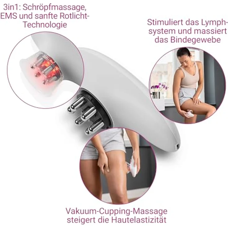 Medisana, Massagegerät, 88603 VC 150 Vacuum Cupping - Schröpfmassage mit 6 EMS-Stufen, flexible Anwendung – Bild 4