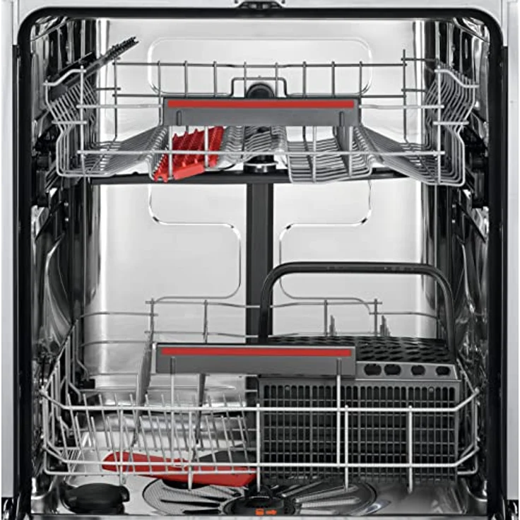 AEG FFB53617ZW Standgeschirrspüler / Serie 6000 mit SatelliteClean / 60cm / AirDry - perfekte Trocknungsergebnisse / D / Besteckkorb / Display / Startzeitvorwahl / Wasserstopp – Bild 2