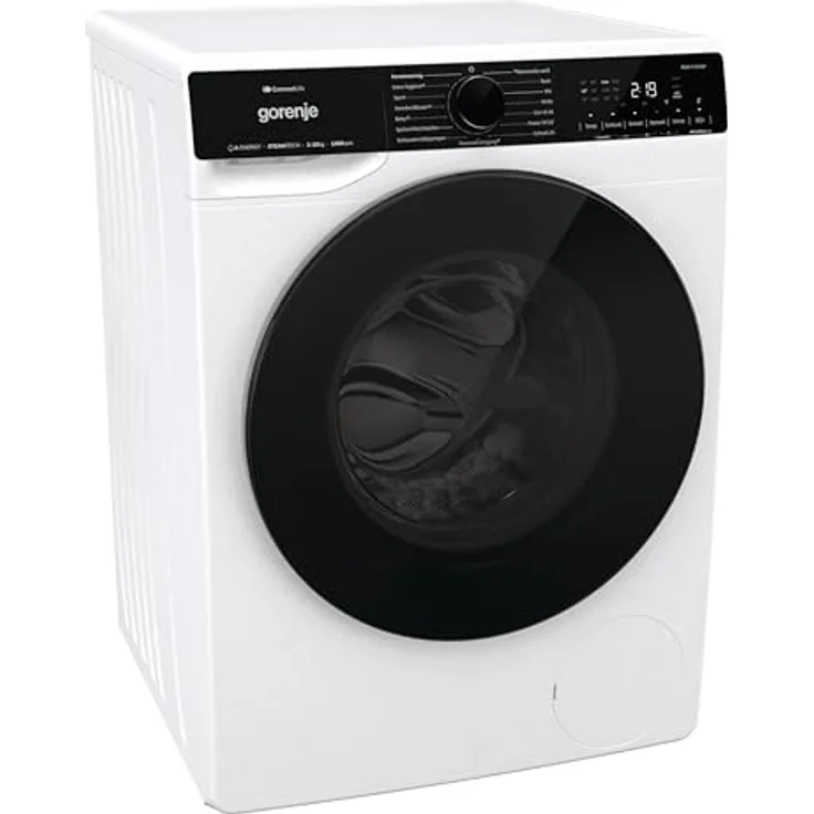 GORENJE WPNA14A3TS, Waschmaschine 10 kg, 1400 U/min, WLAN, AquaStop, Weiß-Silber – Bild 7