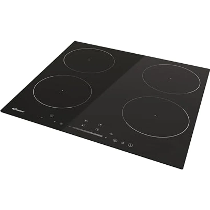 Candy Idea CIS642SCTT/1, 59 cm Induktionskochfeld mit 4 Brennern, schwarzer Glas-Keramik-Oberfläche, Touch-Panel und digitalem Timer – Bild 4