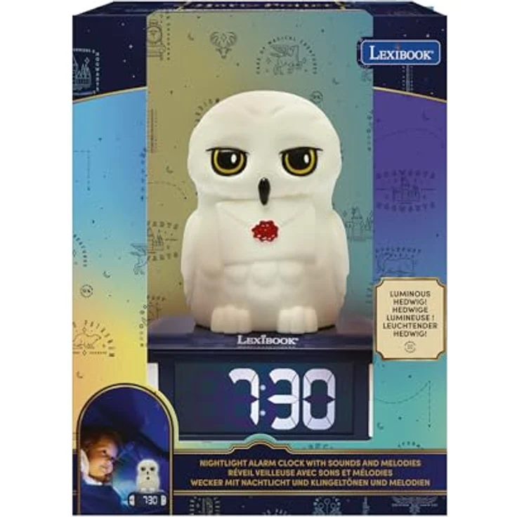 Lexibook Digitalwecker, modern mit klaren Ziffern und benutzerfreundlichen Einstellungen, schwarz – Bild 5