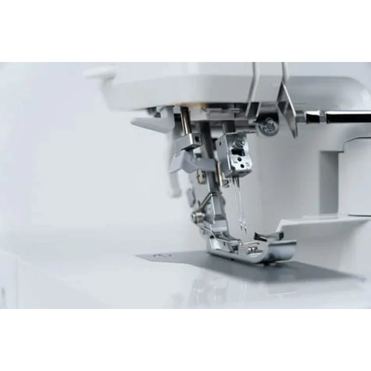 Juki Overlock-Nähmaschine JUKI MO-2500 Sumato, Luft-Einfädler, TWA-System, Traktor Nähfuß, weiß – Bild 3