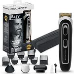 Rowenta TN9140 Trim & Style 13-in-1 Haarschneider mit Edelstahlklingen und 6 Kämmen, Lithium-Akku, 90 min Betriebsdauer, Nass- und Trockentechnologie, schwarz