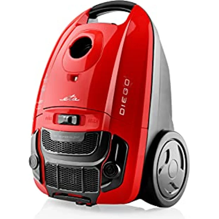eta Bodenstaubsauger DIEGO ETA352190000, ECO Motor, 800 W, mit Beutel, rot – Bild 3