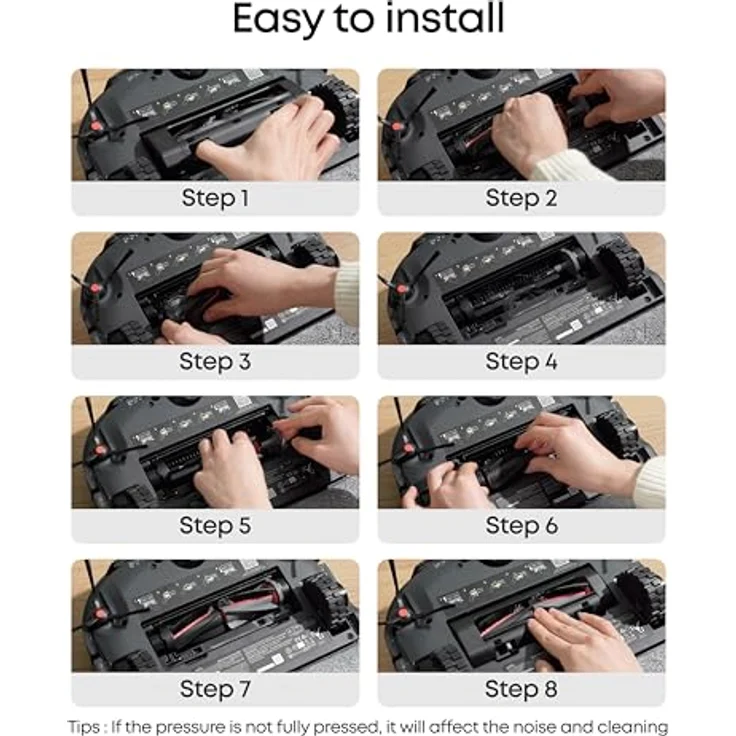 eufy Ersatzfilter für Basisstation, geräuschdämpfend, effektive Staubfilterung, langlebig, kompatibel mit E25 und E28 – Bild 5