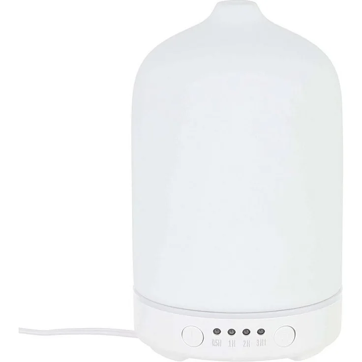 BUTLERS Diffuser CLOUD NINE Aroma Diffuser Höhe 16cm, mit integrierter Timer Funktion und 7 LED-Farben