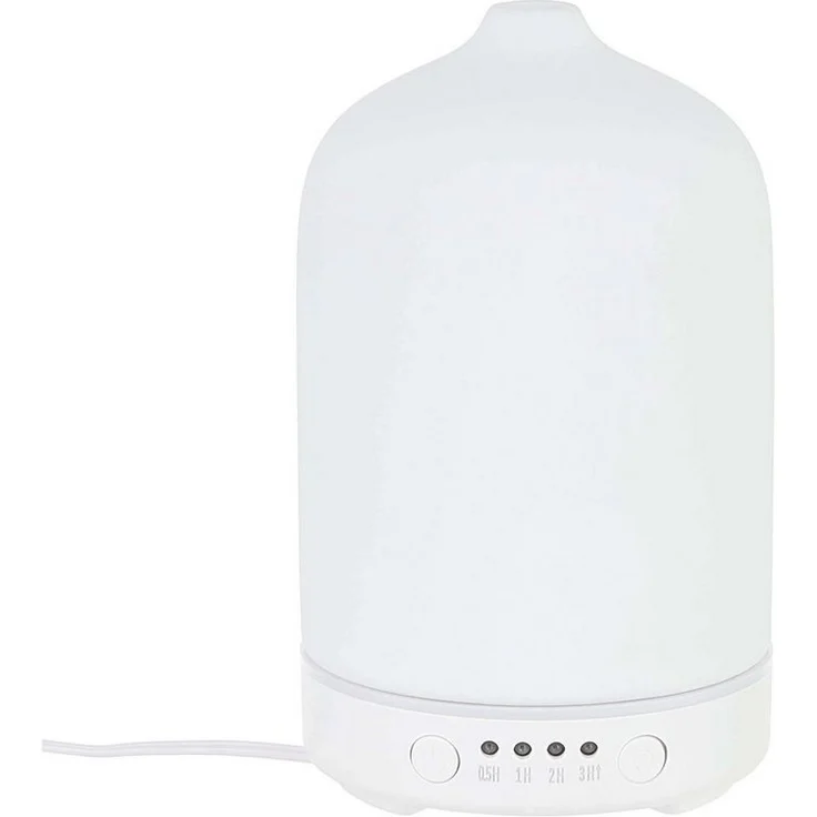 BUTLERS Diffuser CLOUD NINE Aroma Diffuser Höhe 16cm, mit integrierter Timer Funktion und 7 LED-Farben