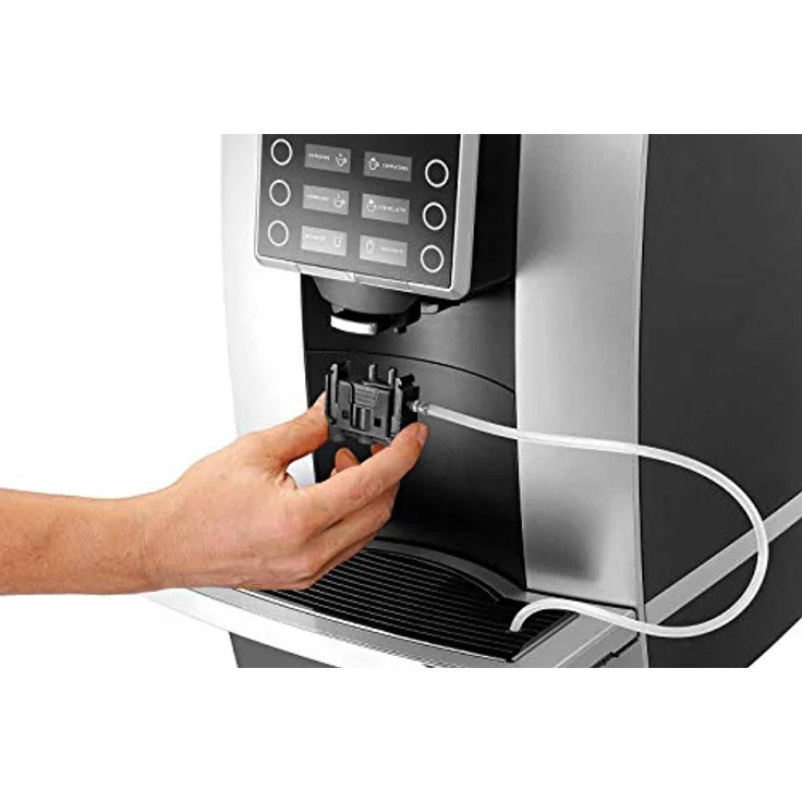 Bartscher KV1 Classic Kaffeevollautomat schwarz-silber Festwasseranschluss, Milchaufschäumer – Bild 3