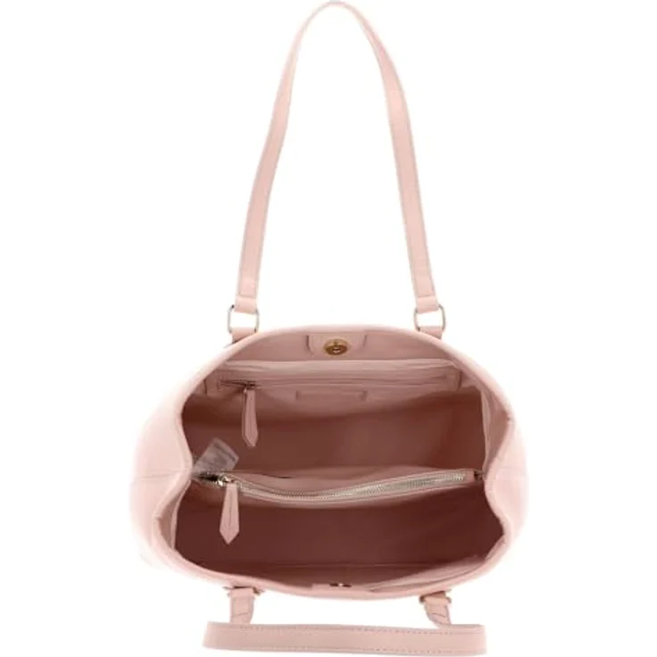 Valentino Brixton Shopper Tasche, 37 cm, rosa, 100% Polyurethan – Bild 5