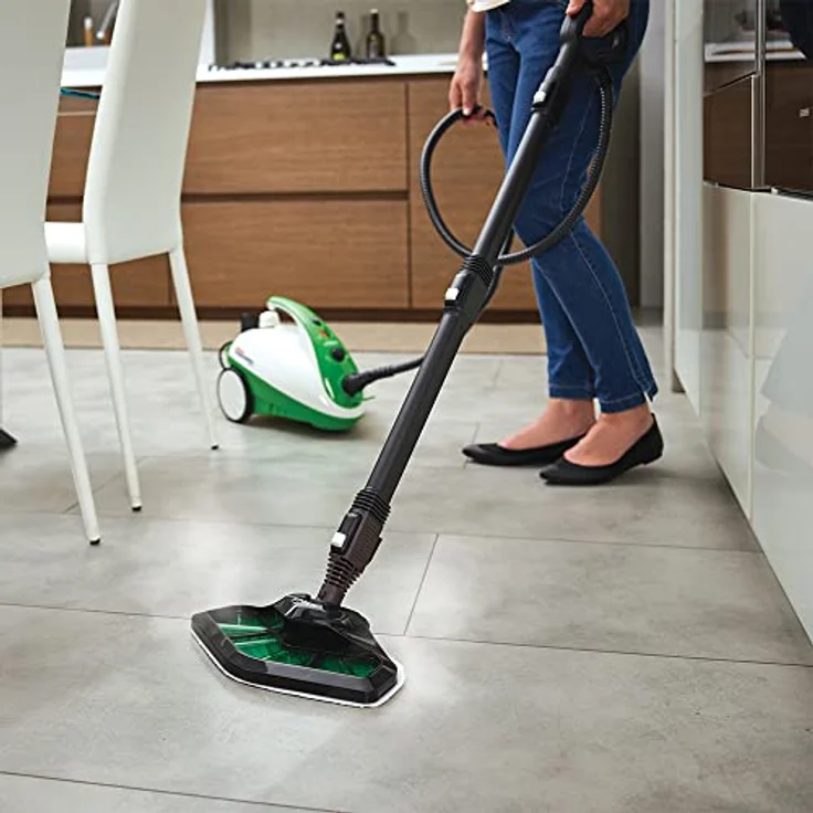 Polti Vaporetto Smart 35 _ MOP Dampfreiniger mit Bürste vaporforce, 3.5 Bar, tötet und beseitigt 99,99% der Viren, Keime und Bakterien – Bild 7