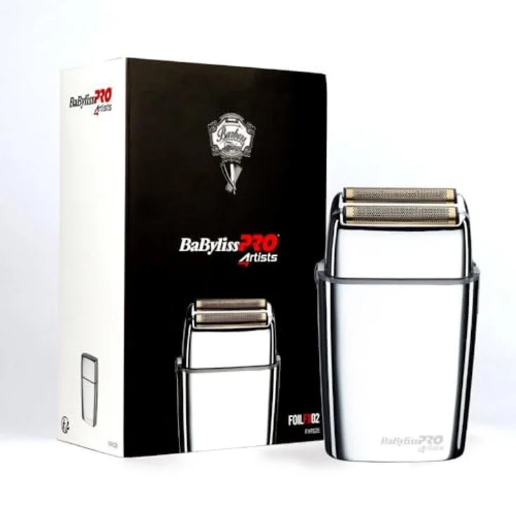 BaByliss PRO 4Artists Doppelfolienrasierer FOILFX FXFS2E silber – Bild 3