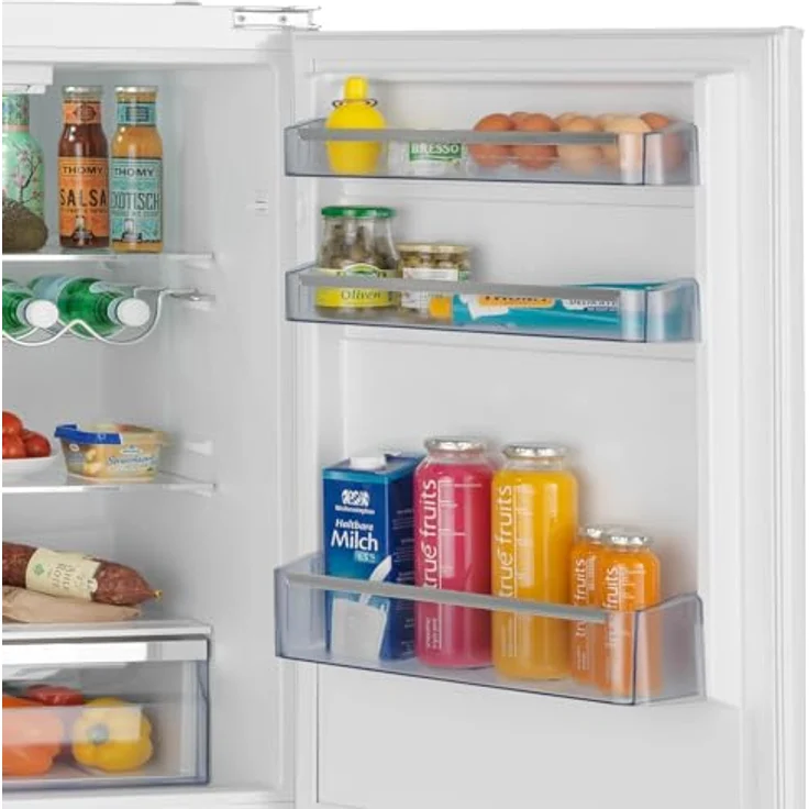 Oranier Einbau Kühl-Gefrier-Kombination 145 cm - Einbau-Kühlschrank mit 2 Frost-Schubladen - 211 Liter Volumen - Schlepptür Anschlag wechselbar EKG145 – Bild 3
