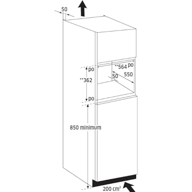 Samsung Solo-Mikrowelle MS22M8274AT, 22L, 850W, Edelstahl, mit Warmhaltesystem und Auto Cook – Bild 7