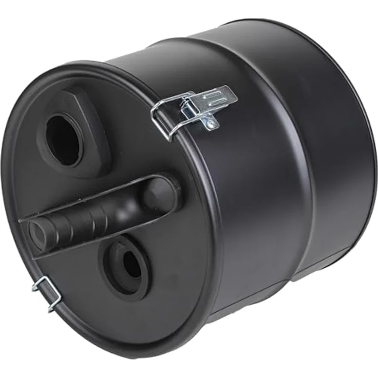 vhbw Aschefilter-Set für Bosch Alpha 29, 231, 24, 25, 31, 232, 30, inkl. Schlauch, Staubsauger-Rohr, Filterkartusche, 18 l Volumen, schwarz/silber – Bild 8