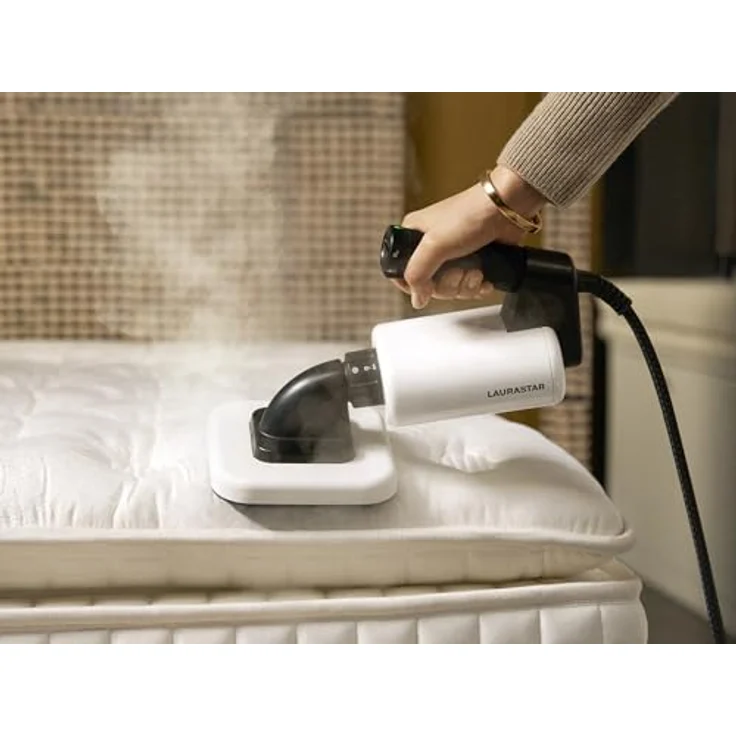 Laurastar AURA Dampfreiniger – Hygienische Dampf-Reinigung mit Citrus-Duft, Dry Microfine Steam, entfernt 99,9% der Bakterien, für alle Oberflächen, effizient & ohne Chemie – Bild 2