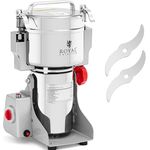 Royal Catering RCMZ-800N Gewürzmühle elektrisch 800 g 17 x 9 cm 2100 W Multi-Zerkleinerer elektrischer Zerkleinerer Kräuter-Zerkleinerer - Preisvergleich