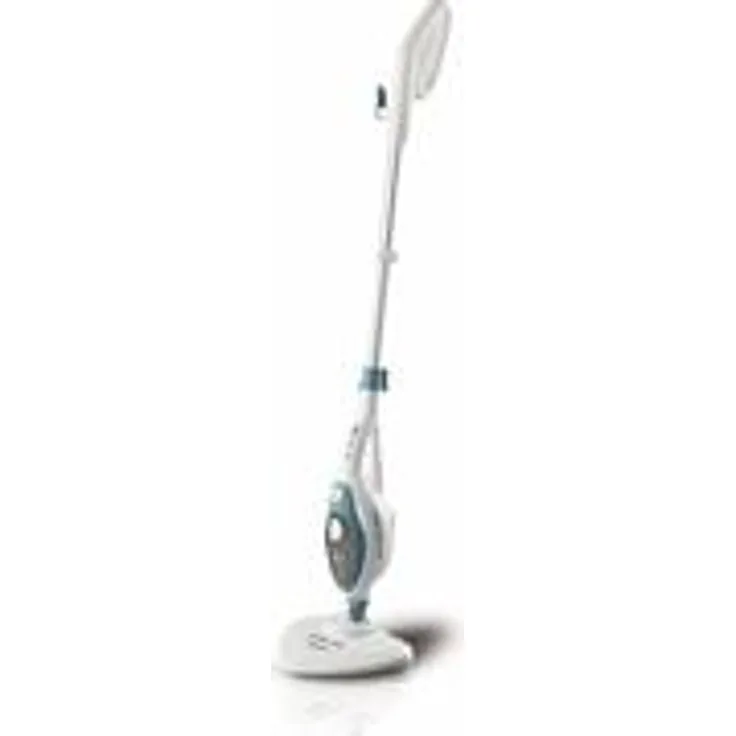 Ariete Dampfreiniger Steam Mop 10 in 1, 1500 Watt, blau/grün, mit zwei Mikrofaserpads und 18 Minuten Betriebsdauer