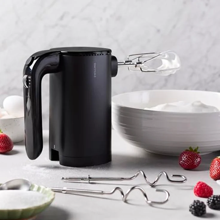 ZWILLING Extend Handmixer, kabelloser Schneebesen mit 3 Geschwindigkeitsstufen, bis zu 120 Minuten Akkulaufzeit, einfach zu bedienen – Bild 4