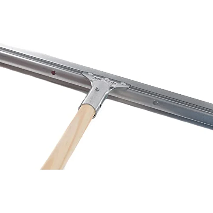 BawiTec Profi Wasserschieber mit Stiel (Breite 45cm / Stiel 140cm) Wasserabzieher Stabil Metall Ausführung Stabiler Holzstiel Gummischieber Bodenabzieher Abzieher für Haus,Werkstatt,Garage,Gewerbe – Bild 3