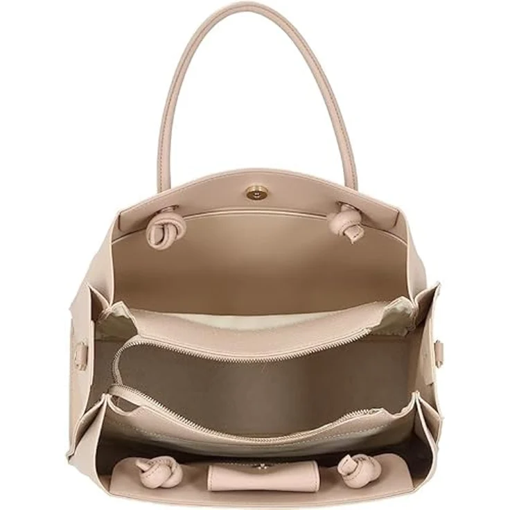 Valentino Bags Alexia Tote 802, Handtasche im modernen Design, beige – Bild 7