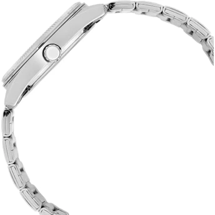 Casio Unisex Analog Quarz Armbanduhr Casio Collection, Edelstahlgehäuse mit grünem Zifferblatt, Datum und fünf bar Wasserdichtigkeit – Bild 2