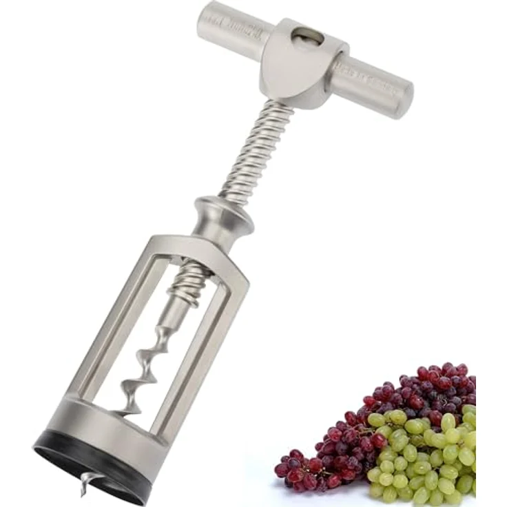 Westmark Glockenkorkenzieher, Stahl-Zink-Druckguss, Chianti, Edelmattiert, 62555580 – Bild 2