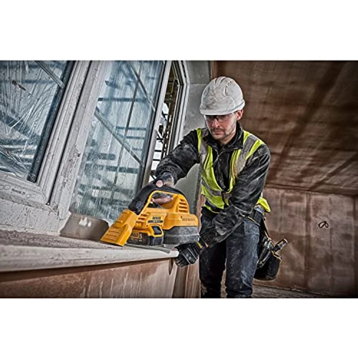 DeWalt Akku-Handsauger- Handsauggerät (18 Volt, Hepa-Hochleistungsfilter, ergonomisch gu mmierter Griff, ausziehbarer Saugschlauch, entleerbarer Staubbehälter mit 1.9 l Fassungsvermögen) DCV517N – Bild 3