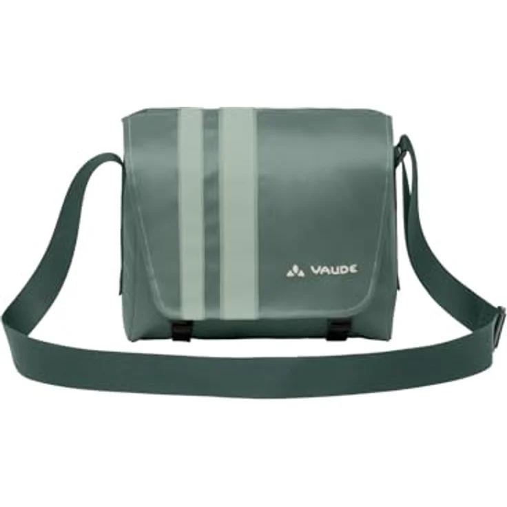 VAUDE Umhängetasche Vanuatu Reise, 5 Liter Volumen, agave, mit Trolley-Aufsteckfunktion und verstellbarem Schulterriemen – Bild 4