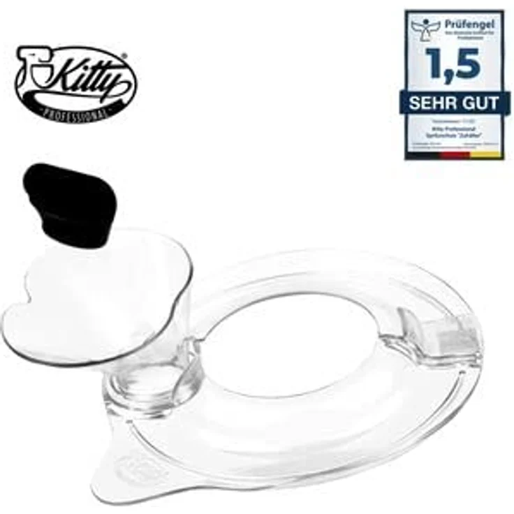Spritzschutz Zubehör kompatibel mit KitchenAid, Rührschüssel Küchenmaschinen Spritzschutzdeckel + Trichter, Artisan - Kitchen Aid Spritz Schutz Deckel, Kochen Backen Küche - Preisvergleich – Bild 2