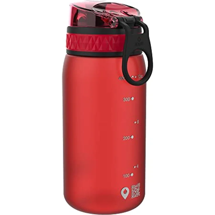 Ion8 Auslaufsichere Kinder Trinkflasche, BPA-frei, Scharlachrot – Bild 5