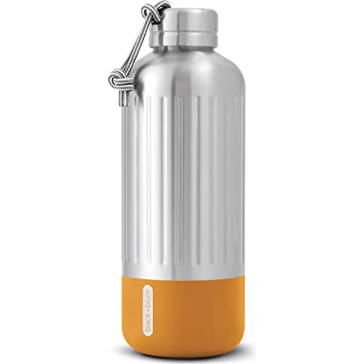 Black+Blum Explorer Isolierflasche, groß, orange, 850 ml – Bild 5