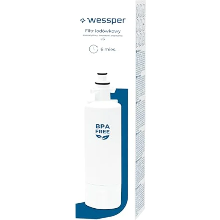 Wessper Aqua Crystalline Kühlschrank Wasserfilter kompatibel Beko 9256712, 4394650100, SBS4K, Blomberg KFD9952PXD, IWD1004ET, KFD9952PXDUK, Lamona HJA6110, LAM6100, 487960000, GSN9440X – Bild 2