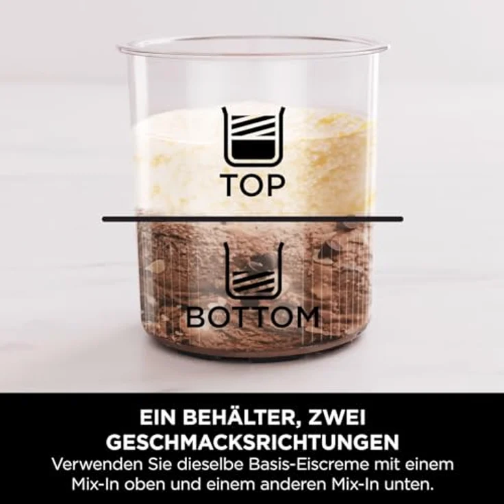 Ninja Creami Deluxe NC502EU Eismaschine – 10-in-1, 709 ml, CREAMify-Technologie, für Eis, Sorbet, Slushies & mehr – Bild 7