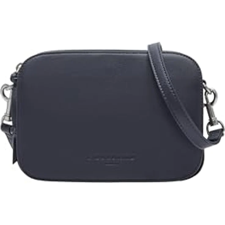 Liebeskind Berlin Luka20 Crossbody Bag, Umhängetasche aus echtem Rindsleder, Cobalt Night, verstellbarer Schulterriemen, 21x15x7 cm – Bild 1