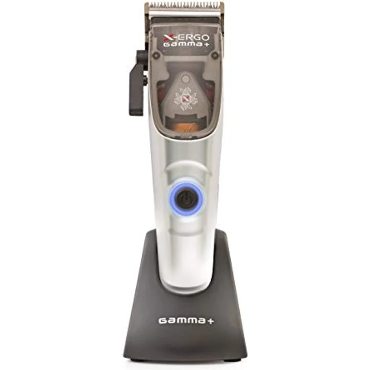 GAMMAPIU' GAMMAPIú X-ERGO Elektrorasierer für Herren, Clipper Profi, Klinge Taper 45 mm, DLC Black Diamond Carbon, Herrenrasierer mit Klingeneinstellung, lange Akkulaufzeit, Haarschneider 8 Kämme – Bild 1
