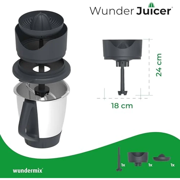Wundermix WunderJuicer, Saftpresse für Thermomix TM6, TM5, TM31 – Bild 8