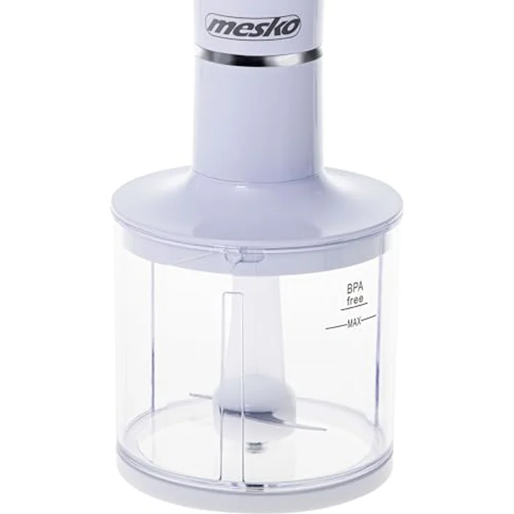 Mesko Stabmixer MS 4629, 500 W, Zerkleinerer & Becher, ergonomischer Griff, Edelstahlklingen – Bild 7