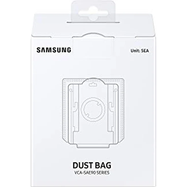 Samsung VCA-ADB90 Staubbeutel für Clean Station, Fünfschichtiges Filtersystem mit Activated Carbon und 99,999% Feinstaubfilter – Bild 1